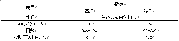 熟石灰(图1)